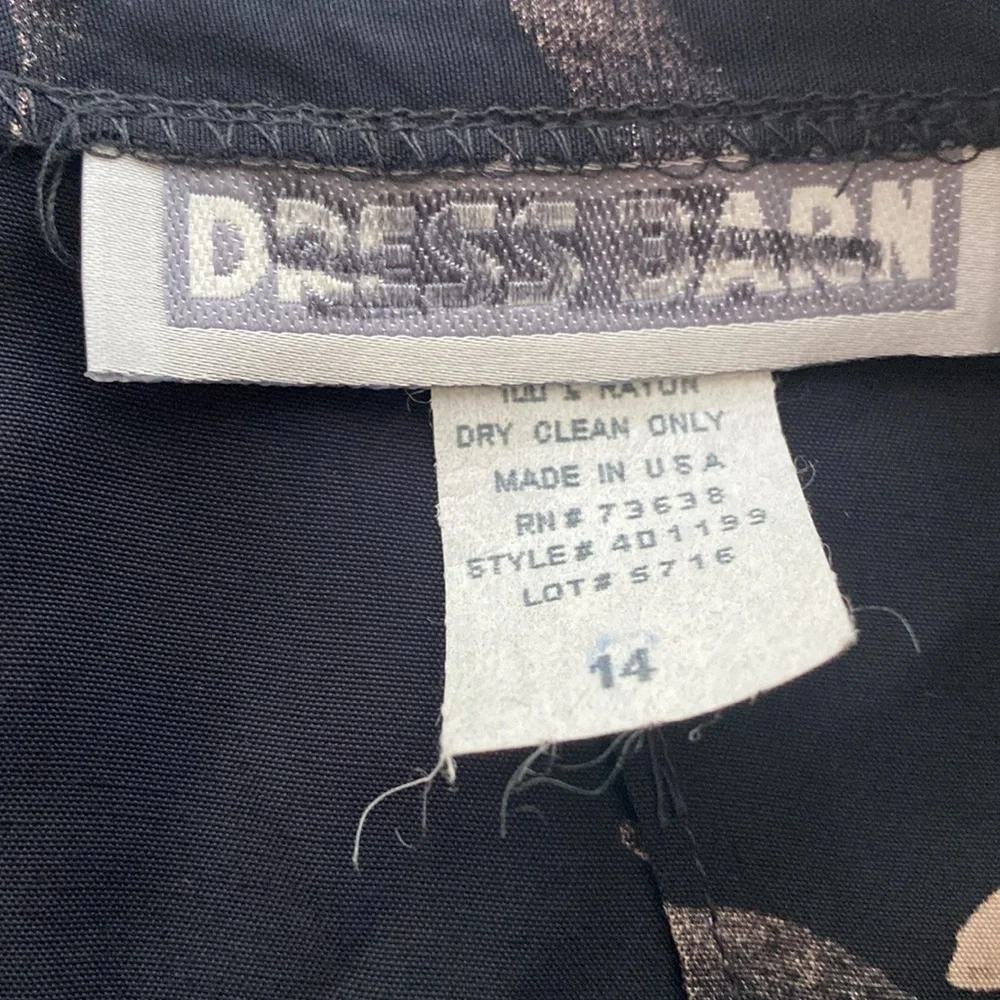 Dress Barn 2 pc set skirt/blouse button down short sleeve maxi skirt size 14 NWT